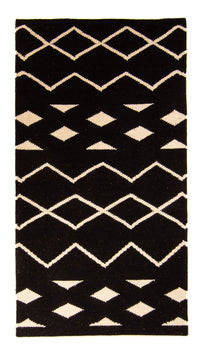 Kelim Rug - Trendy - 160 x 80 cm - dark blue