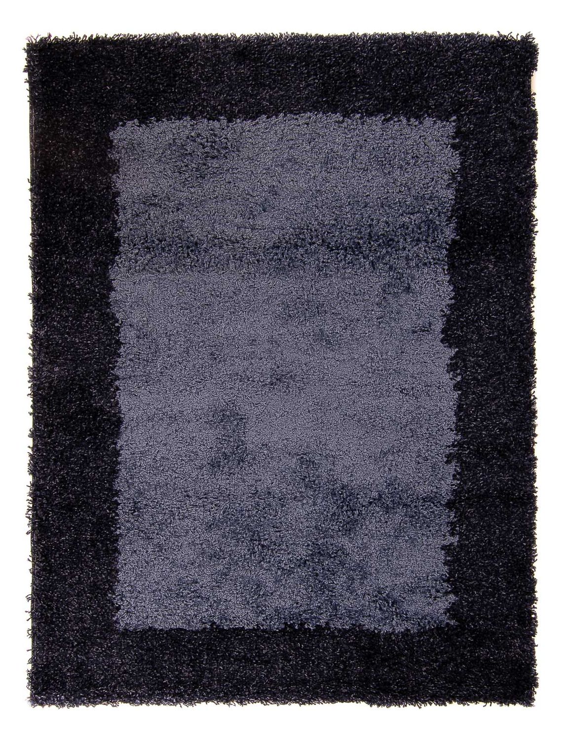 High-Pile Rug - 170 x 120 cm - dark blue
