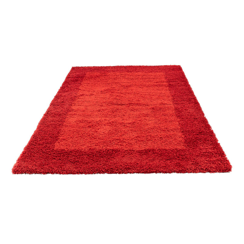 High-Pile Rug - 230 x 160 cm - dark red