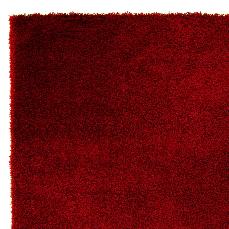 High-Pile Rug - 290 x 200 cm - dark red