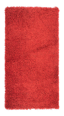 High-Pile Rug - 110 x 60 cm - red