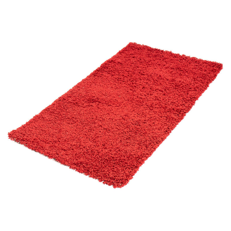 High-Pile Rug - 110 x 60 cm - red