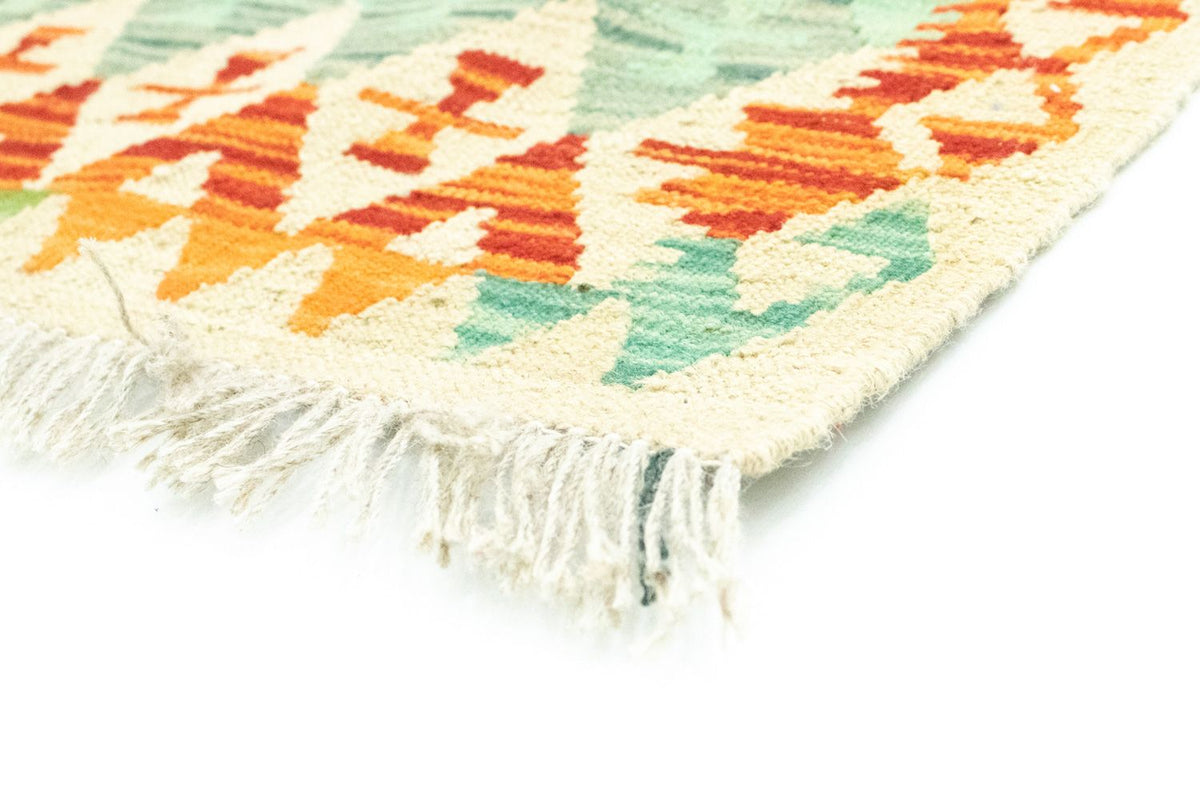 Runner Kelim Rug - Oriental - 197 x 64 cm - colorful