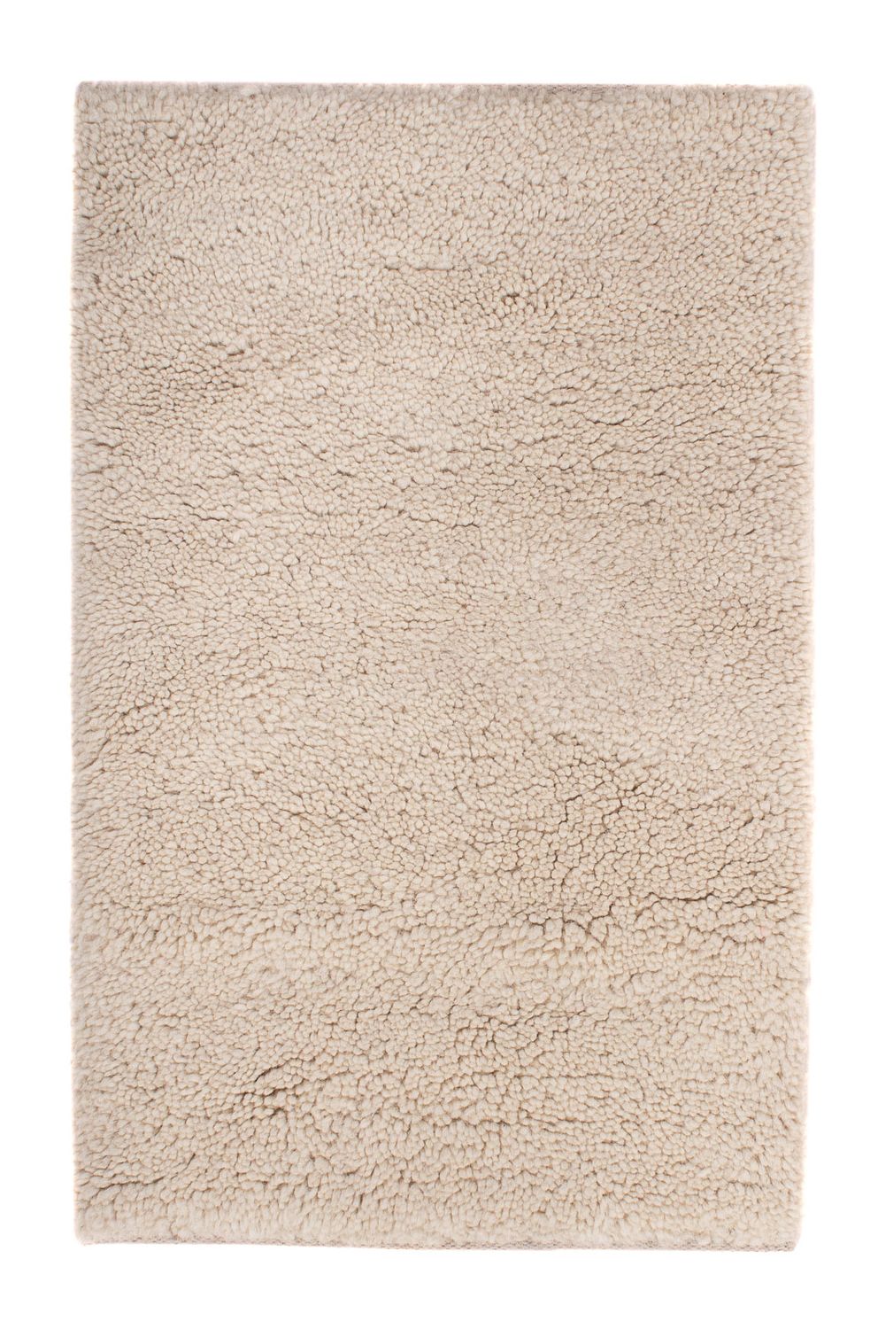 Berber Rug square  - 120 x 120 cm - beige
