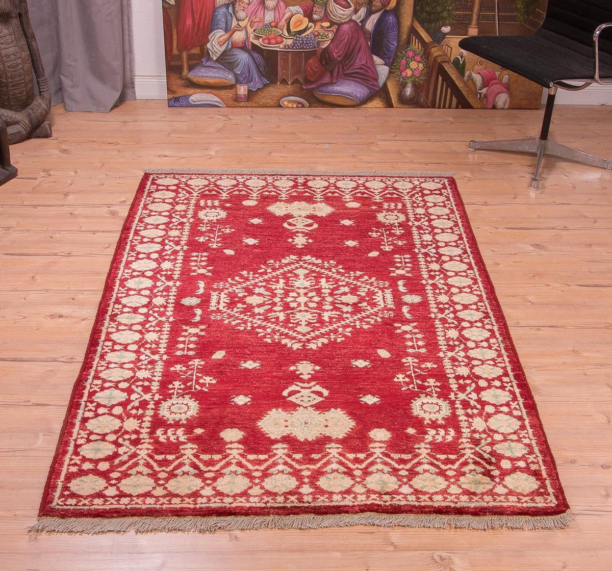 Ziegler Rug - Modern - 178 x 123 cm - red