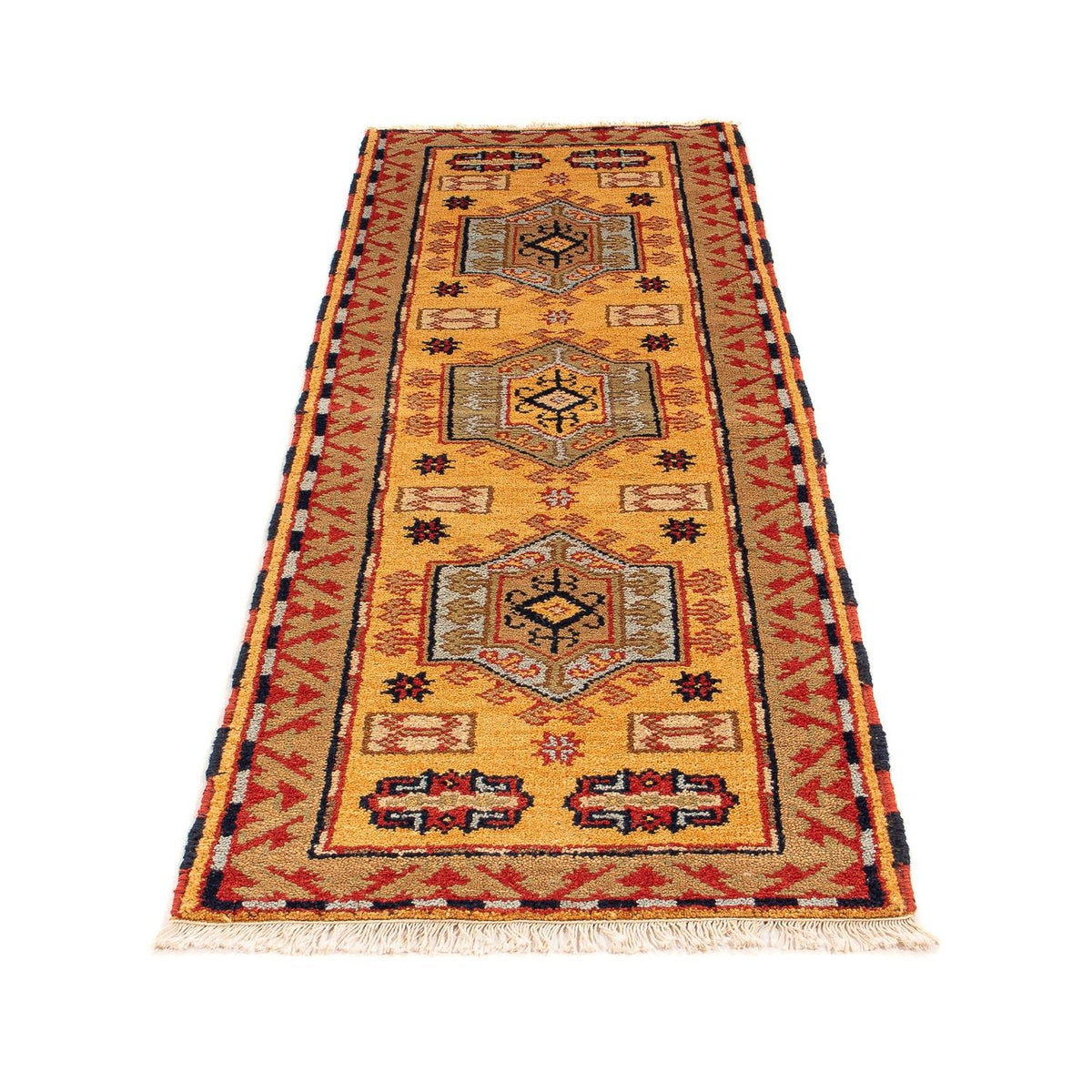 Runner Ziegler Rug - Kazak - 202 x 65 cm - rust