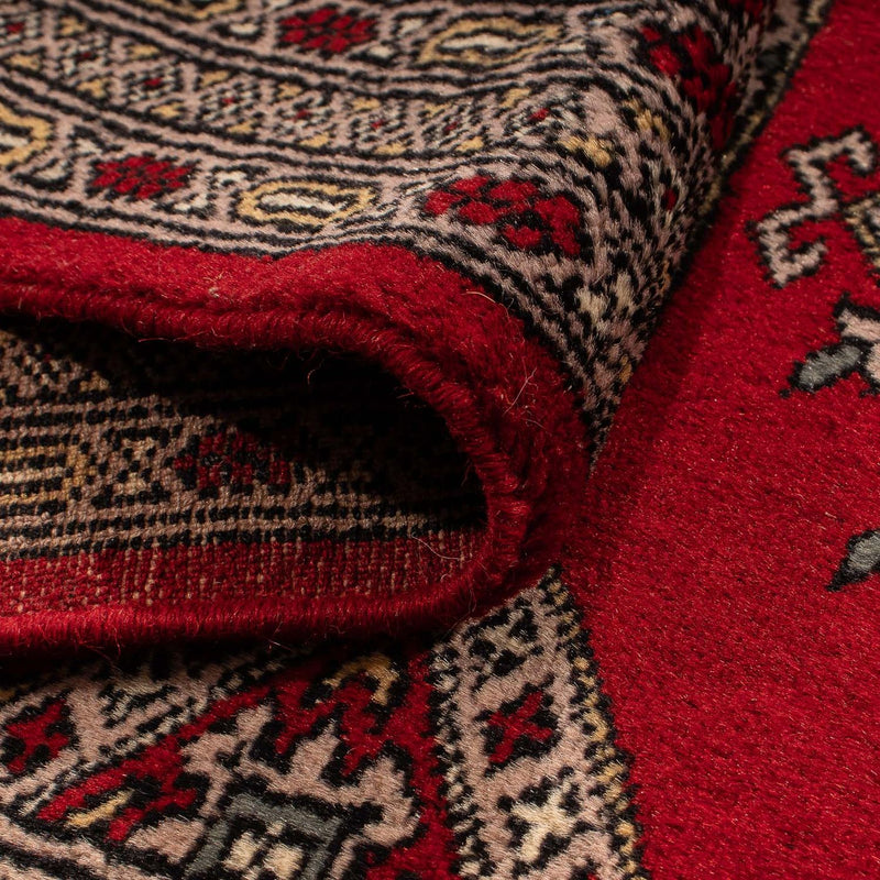 Pakistan Teppich 192 x 64 cm - dunkelrot