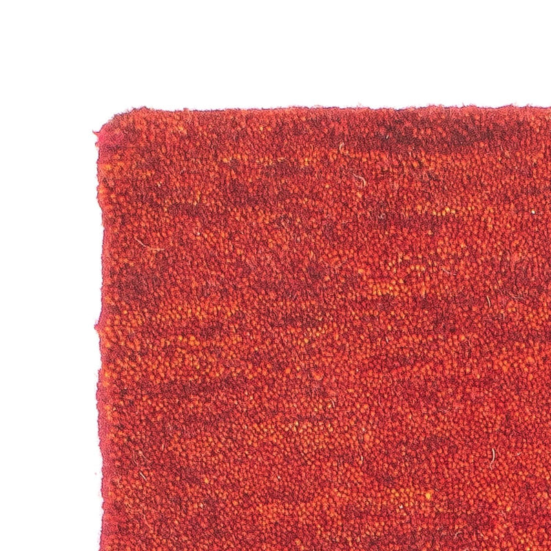 Runner Gabbeh Rug - Loribaft Indus - 107 x 47 cm - red