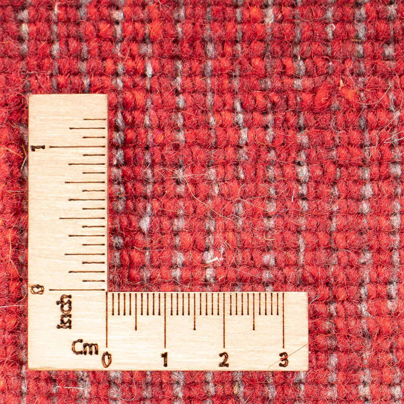 Runner Gabbeh Rug - Loribaft Indus - 107 x 47 cm - red