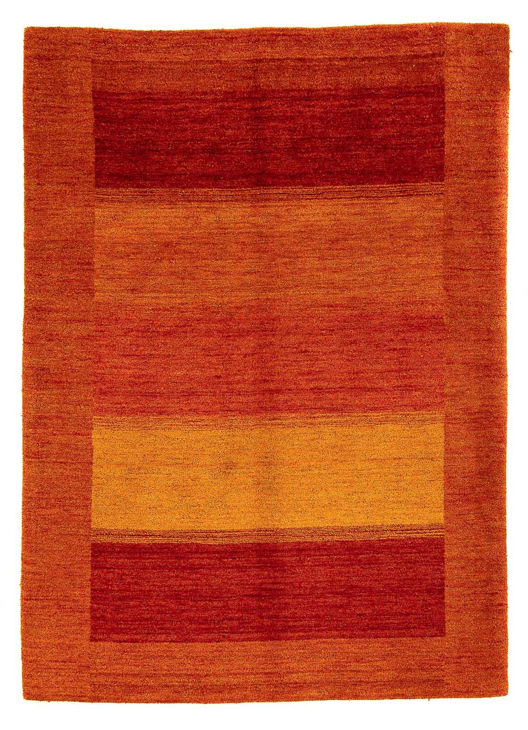 Wool Rug - 231 x 165 cm - rust