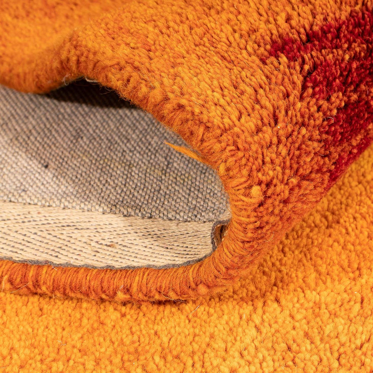 Wool Rug - 200 x 140 cm - rust