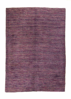 Wool Rug - 202 x 143 cm - purple