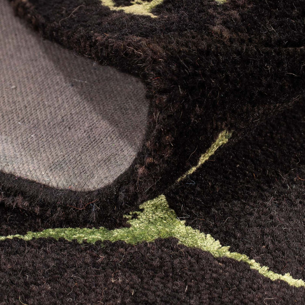 Wool Rug - 240 x 147 cm - dark blue