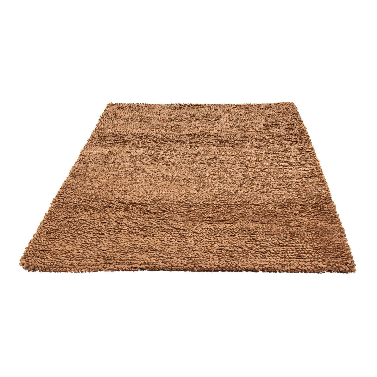 High-Pile Rug - 206 x 155 cm - brown