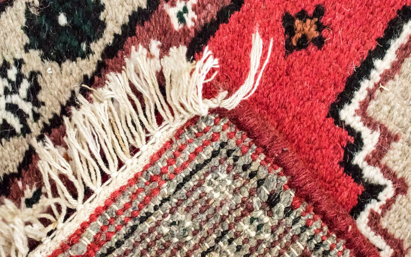 Oriental Rug - 160 x 90 cm - red