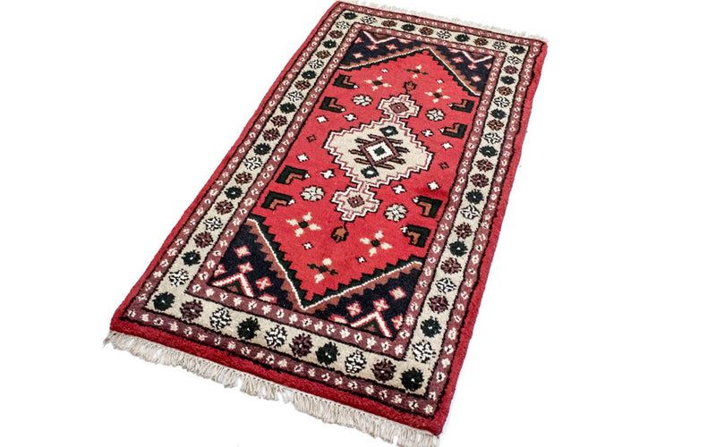Oriental Rug - 160 x 90 cm - red