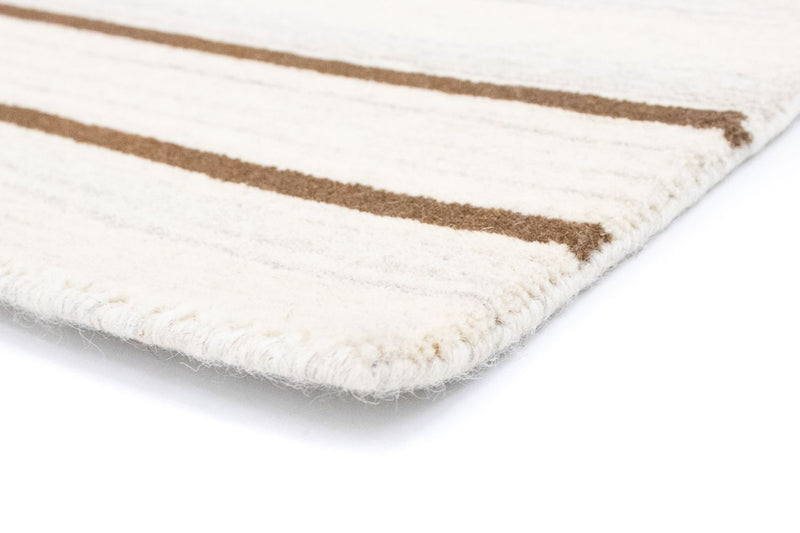 Wool Rug - 178 x 121 cm - beige