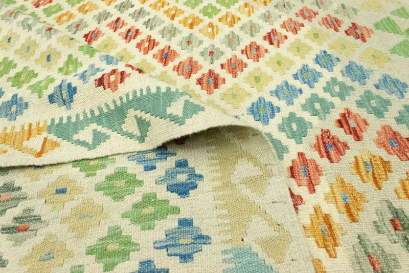 Kelim Rug - Oriental - 189 x 151 cm - colorful