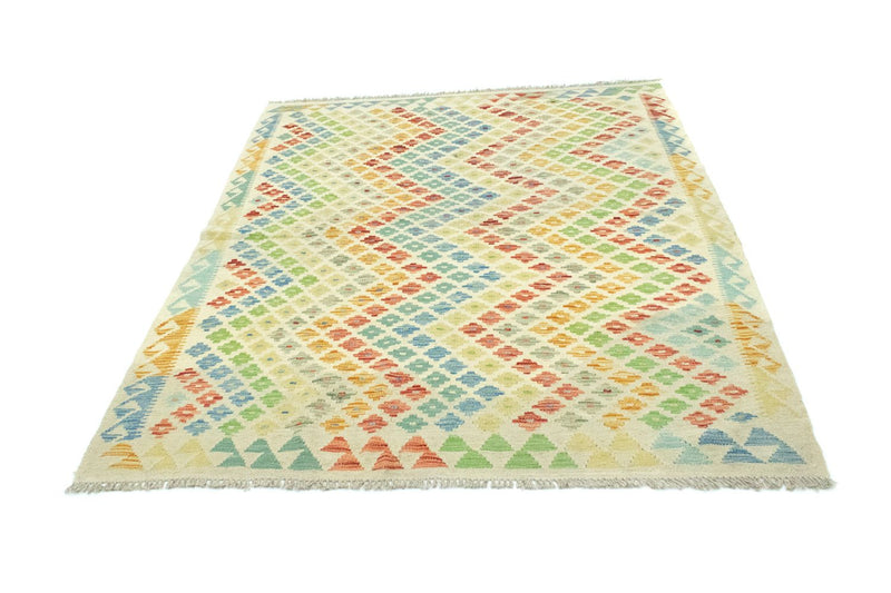 Kelim Rug - Oriental - 189 x 151 cm - colorful