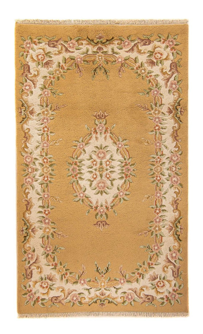 Runner Chinese Rug - 223 x 125 cm - gold