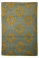 Wollteppich 240 x 150 cm Wohnzimmer Teppich
