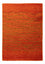 Wool Rug - 192 x 136 cm - rust