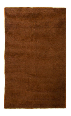Wool Rug - 236 x 140 cm - brown