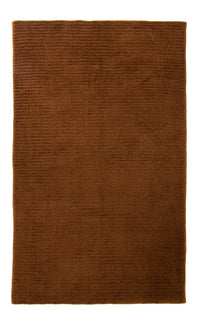 Wool Rug - 236 x 140 cm - brown