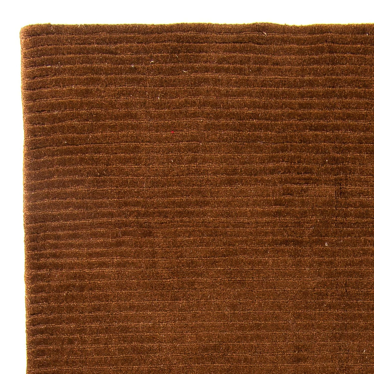 Wool Rug - 236 x 140 cm - brown