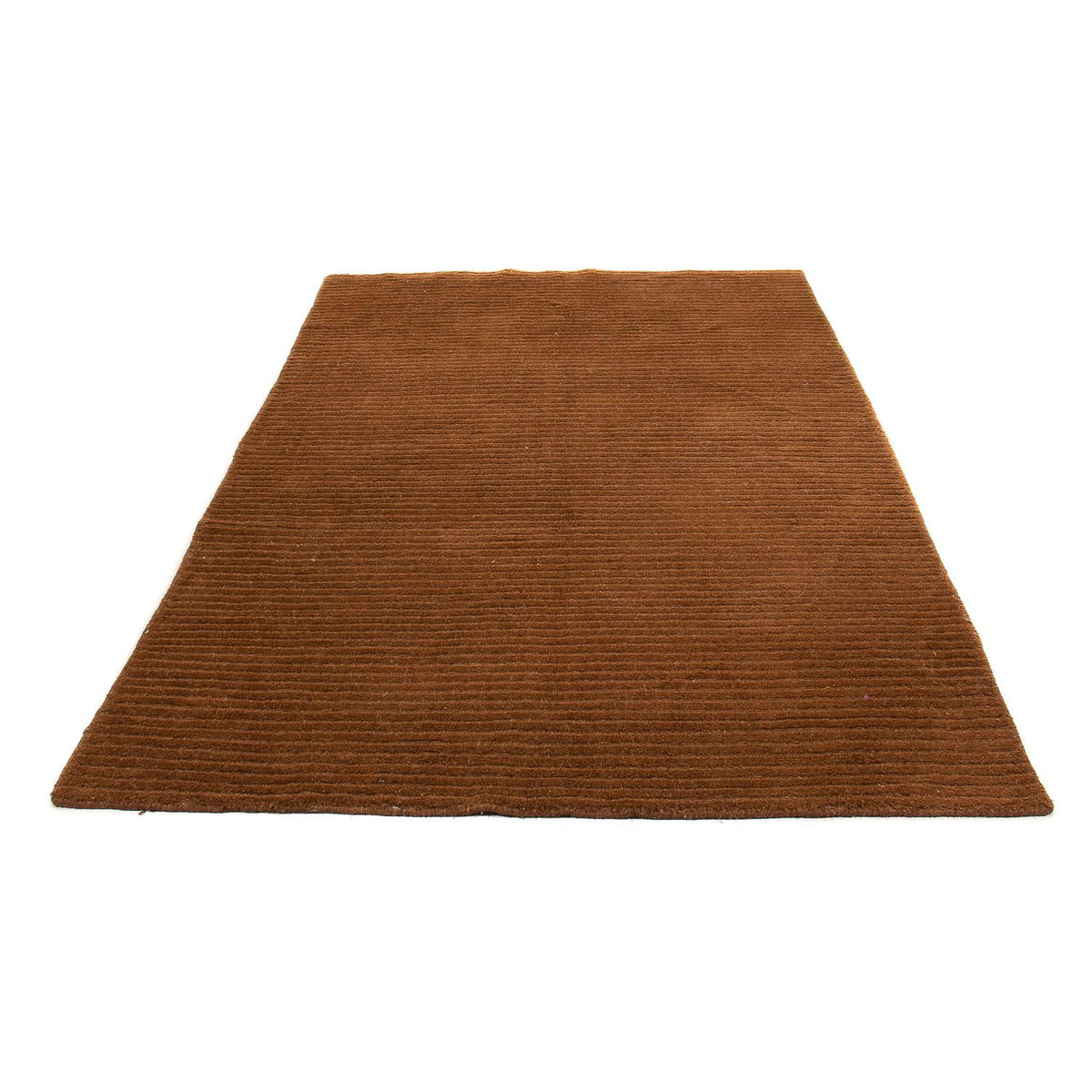 Wool Rug - 236 x 140 cm - brown