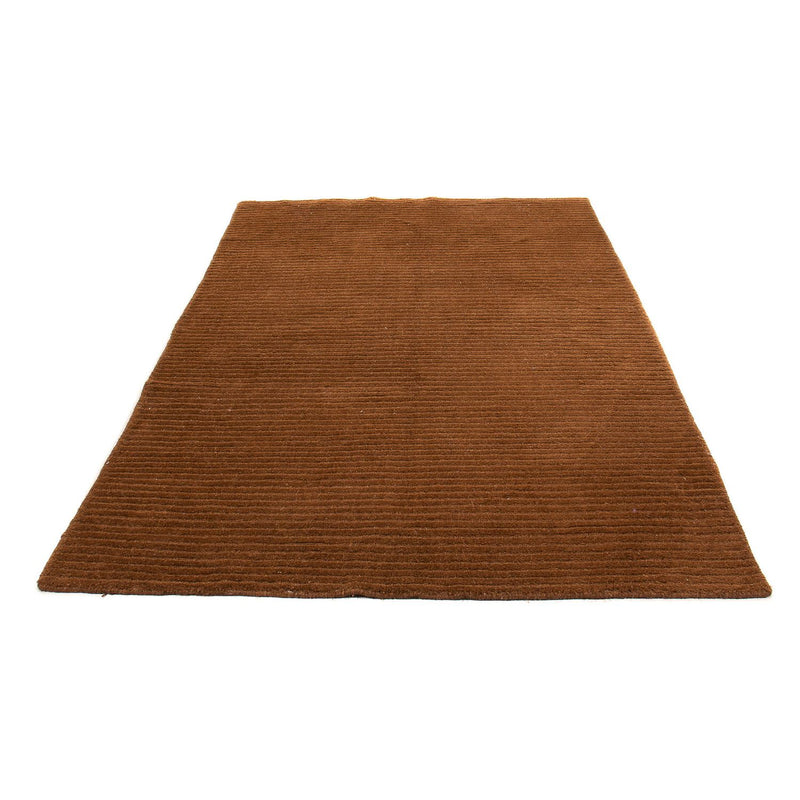 Wool Rug - 236 x 140 cm - brown