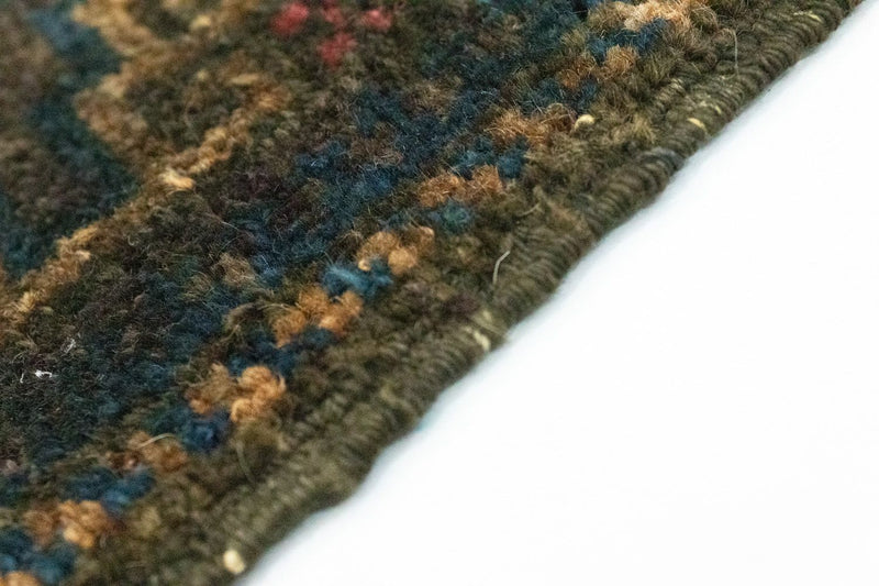 Afghan Rug - 47 x 25 cm - blue