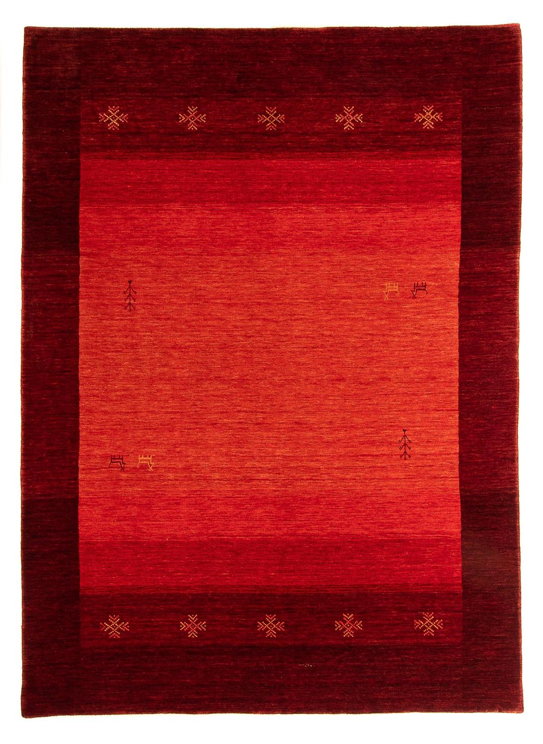 Gabbeh Rug - Loribaft Softy - 240 x 170 cm - multicolored