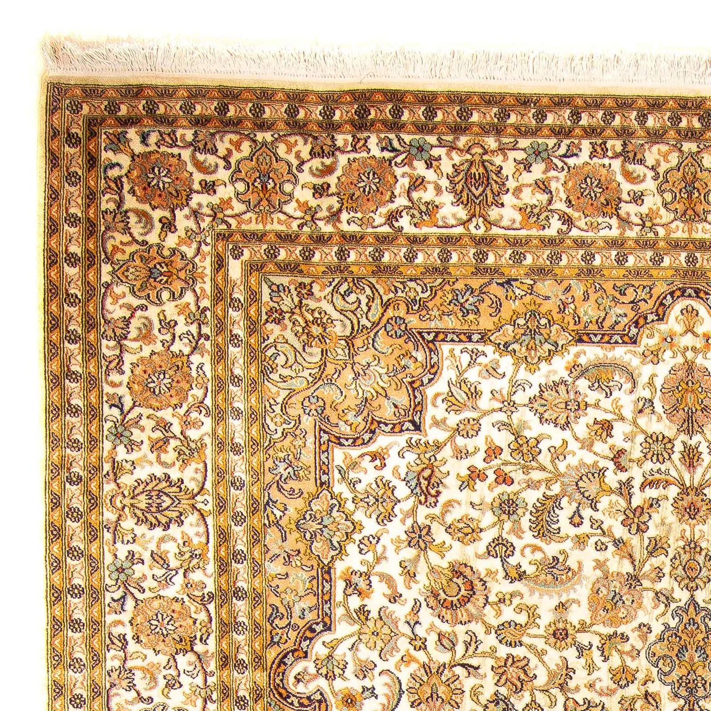 Kashmir Silk Rug 302x215cm - Oriental Rug