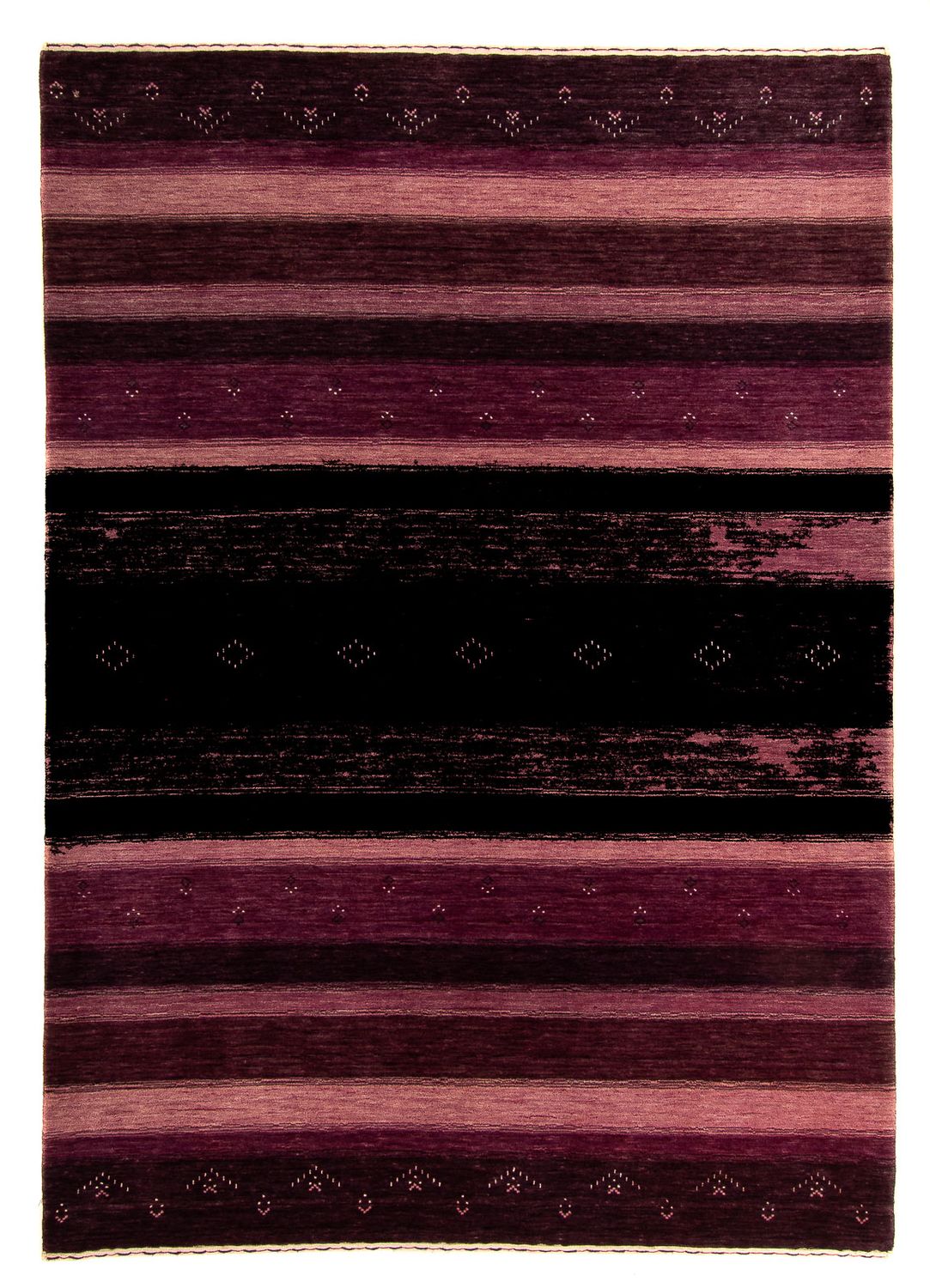 Gabbeh Rug - Loribaft Softy - 243 x 170 cm - multicolored