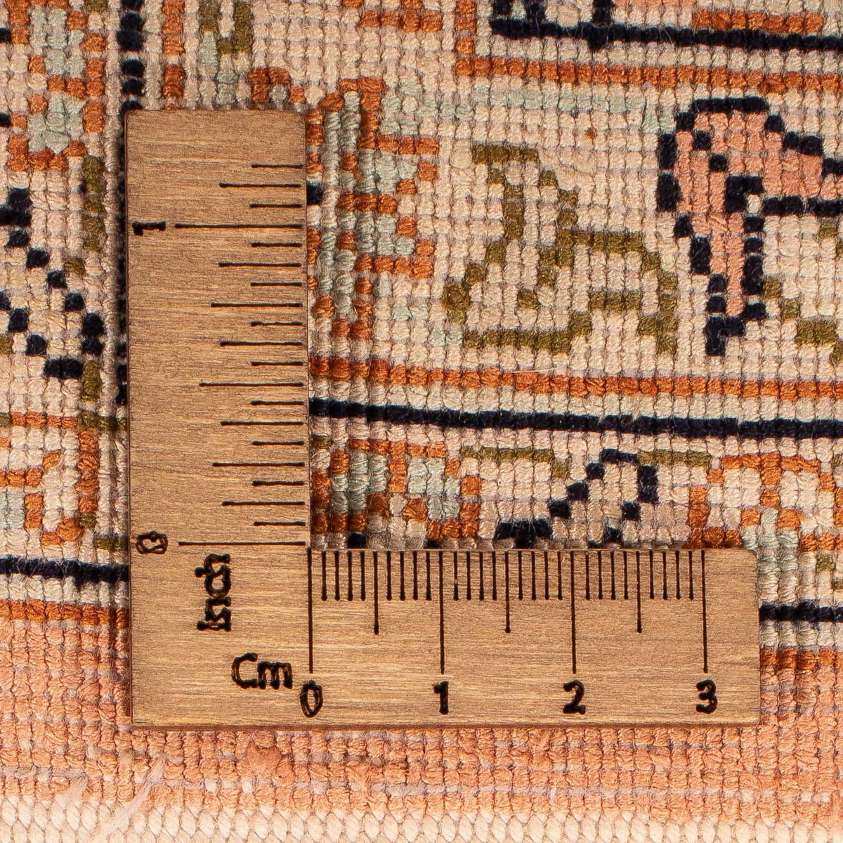 Runner Silk Rug - Kashmir Silk - 310 x 94 cm - multicolored