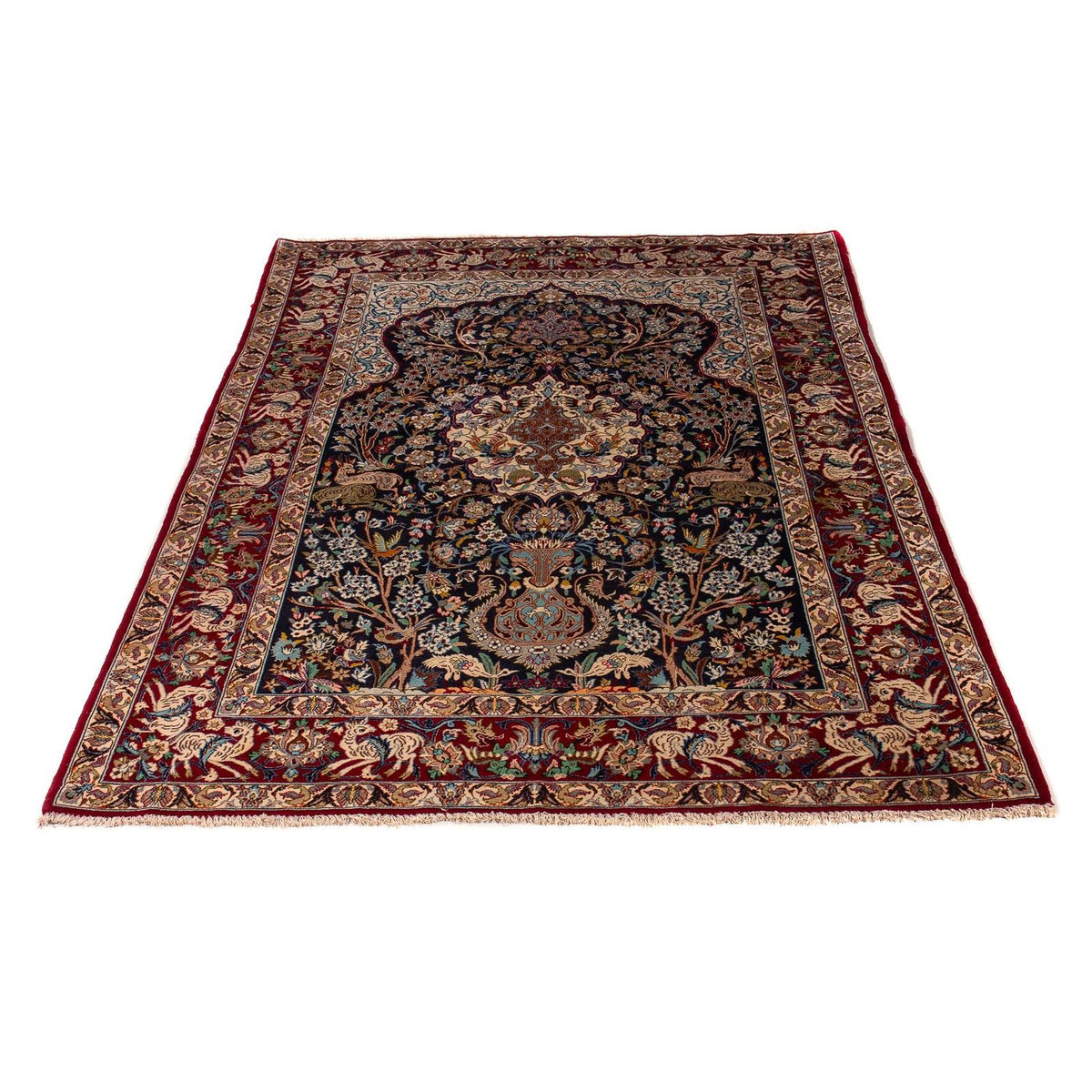 Perser Rug - Isfahan - Premium - 173 x 117 cm - dark blue