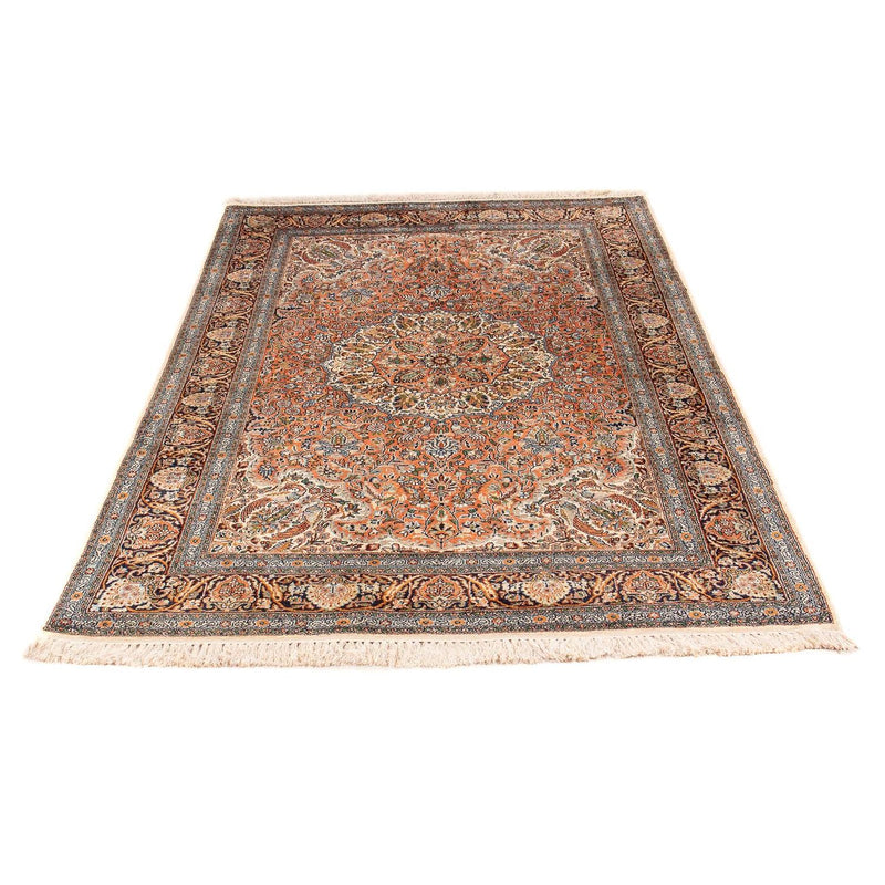 Silk Rug - Kashmir Silk - 182 x 121 cm - light brown