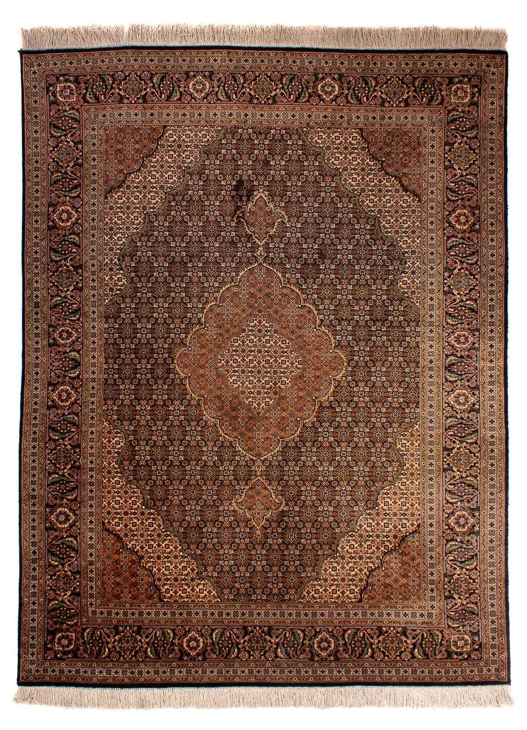 Perser Rug - Tabriz - Royal - 202 x 150 cm - brown