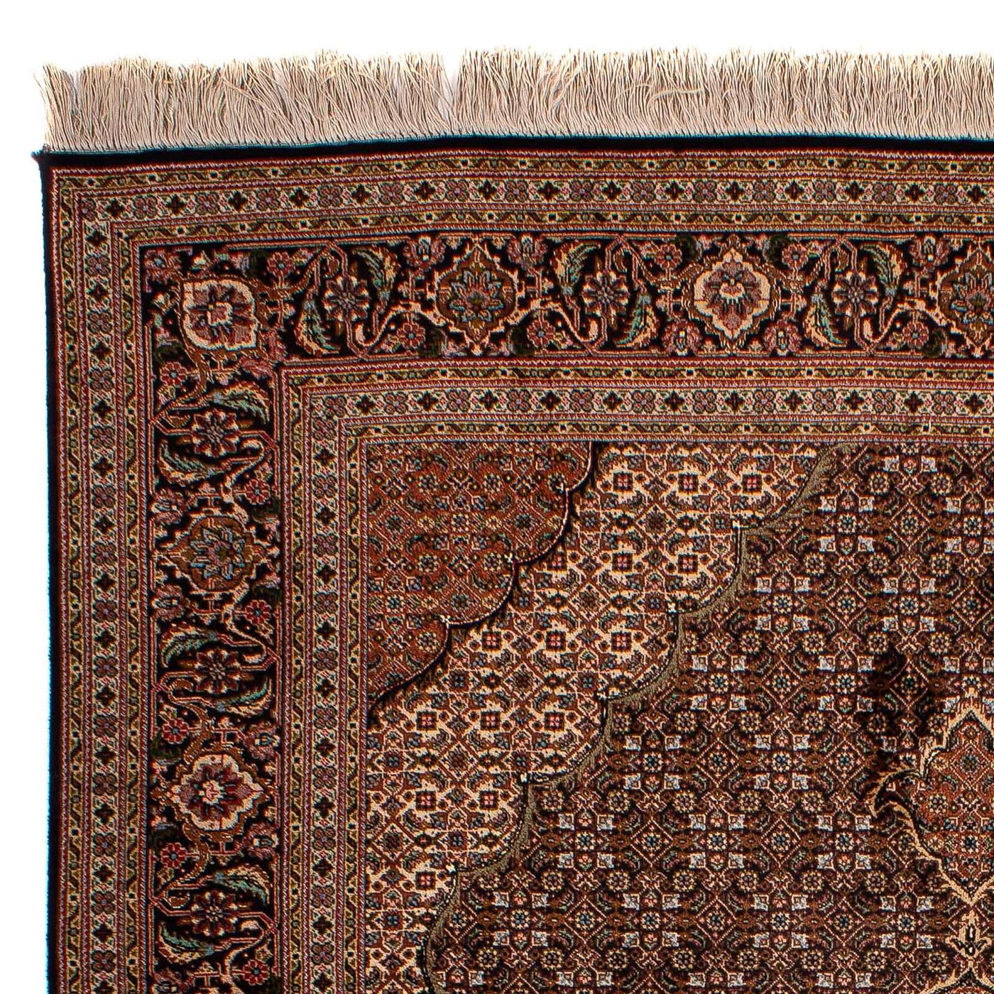 Tabriz - 50 Raj Rug 202x150cm - Persian Rugs