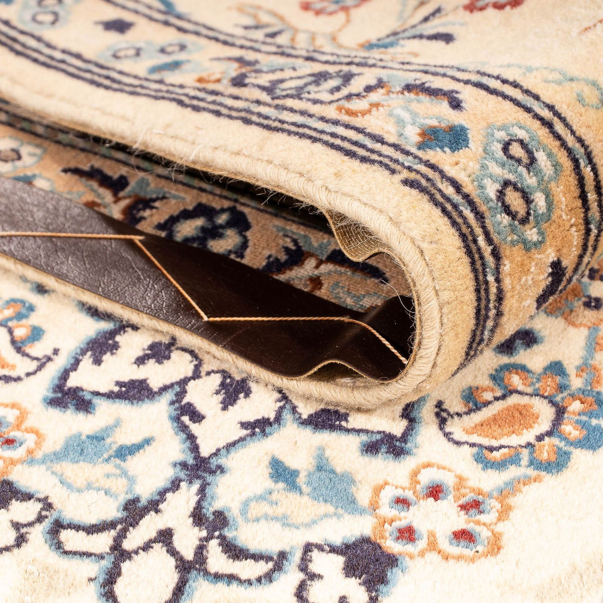 Perser Rug - Nain - Royal - 251 x 155 cm - light brown