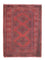 Turkaman Rug - 84 x 66 cm - dark red