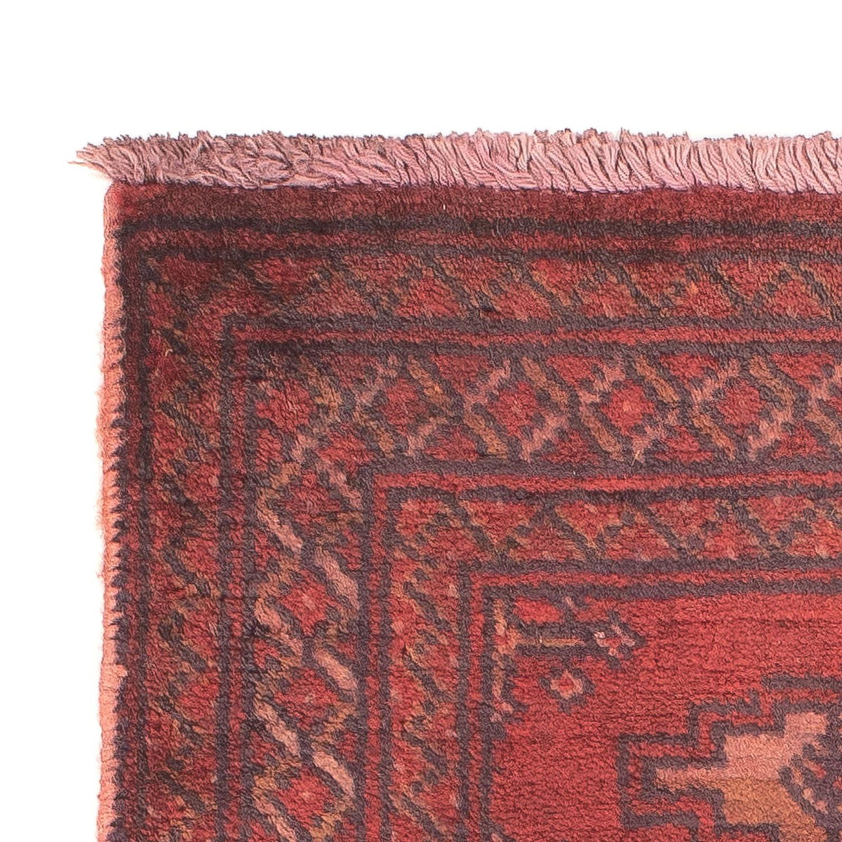 Pakistani Rug - 86 x 60 cm - dark red