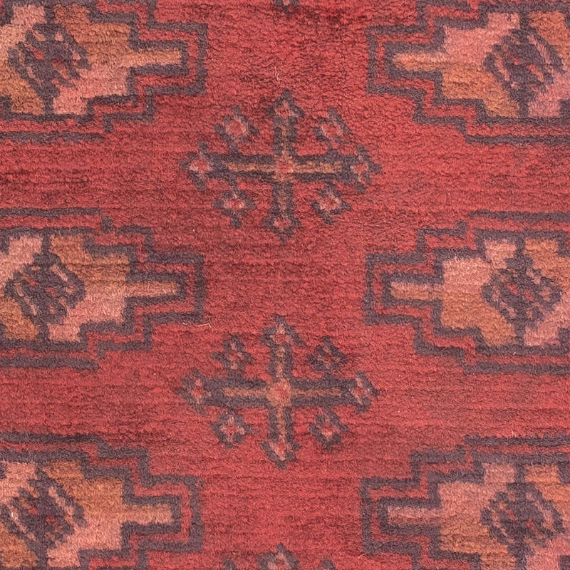 Pakistani Rug - 86 x 60 cm - dark red