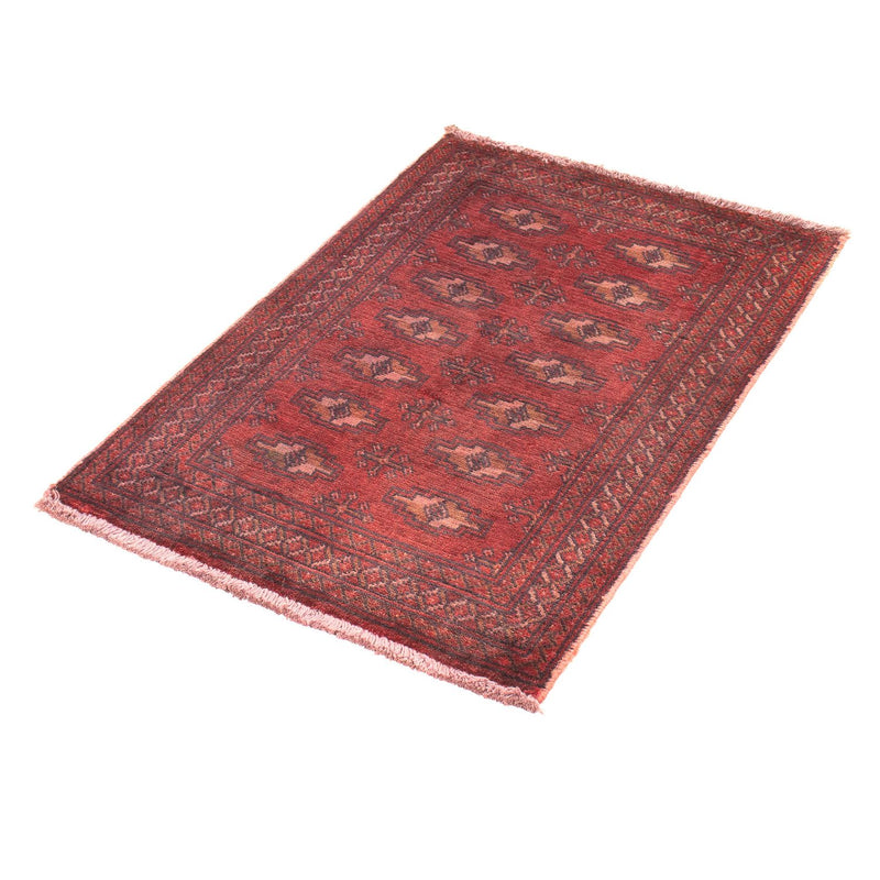 Pakistani Rug - 86 x 60 cm - dark red