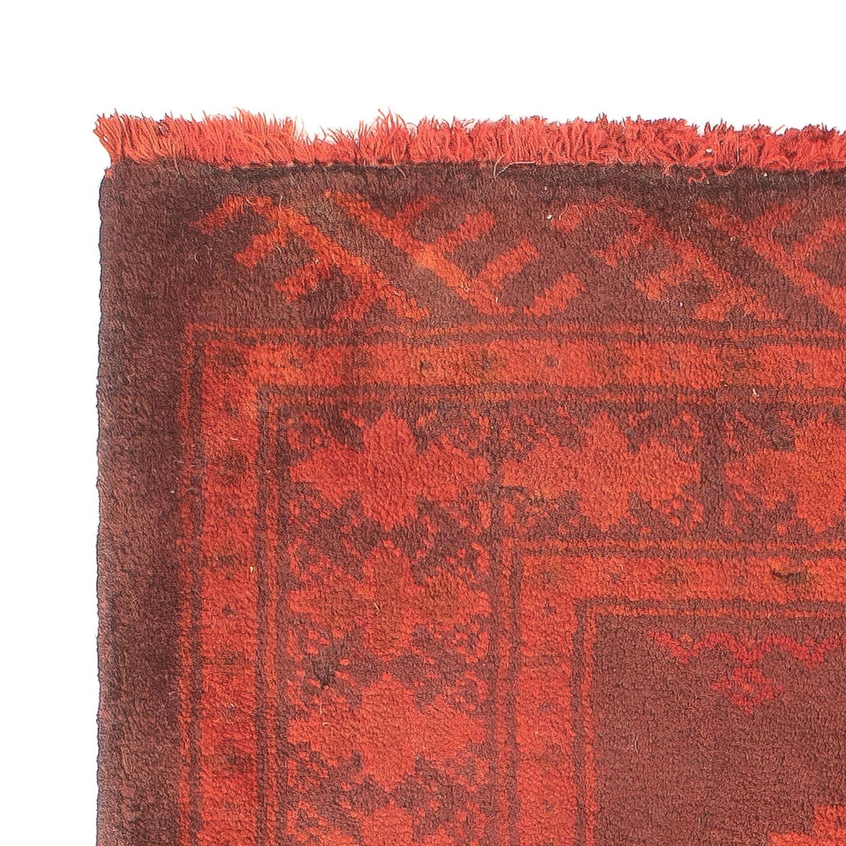 Turkaman Rug - 86 x 70 cm - rust