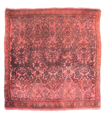 Perser Rug - Classic square  - 72 x 67 cm - light red