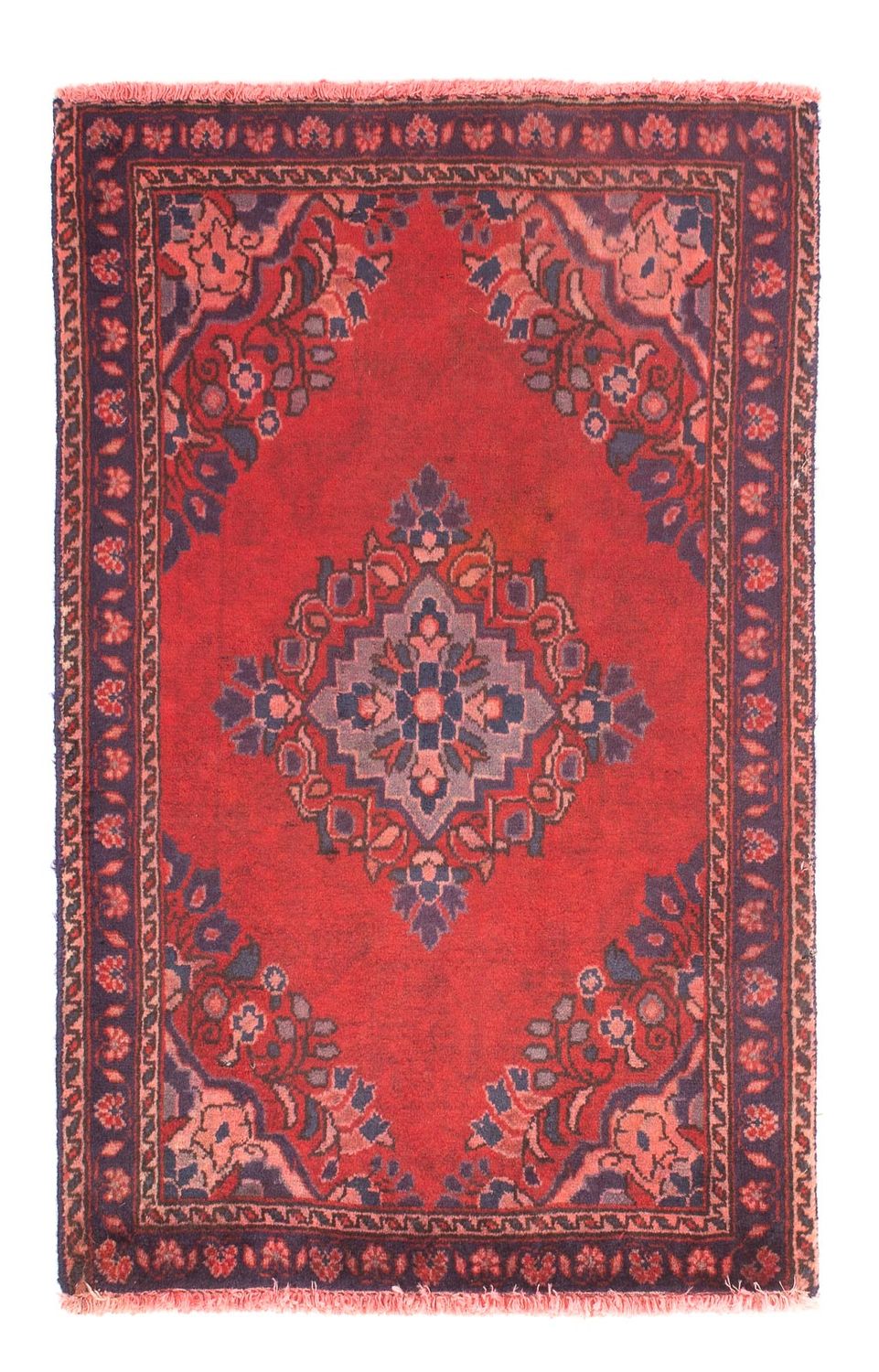 Perser Rug - Keshan - 87 x 57 cm - dark red