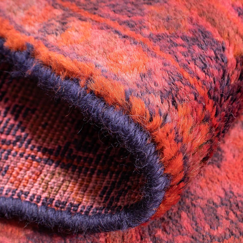 Turkaman Rug - 88 x 57 cm - light red