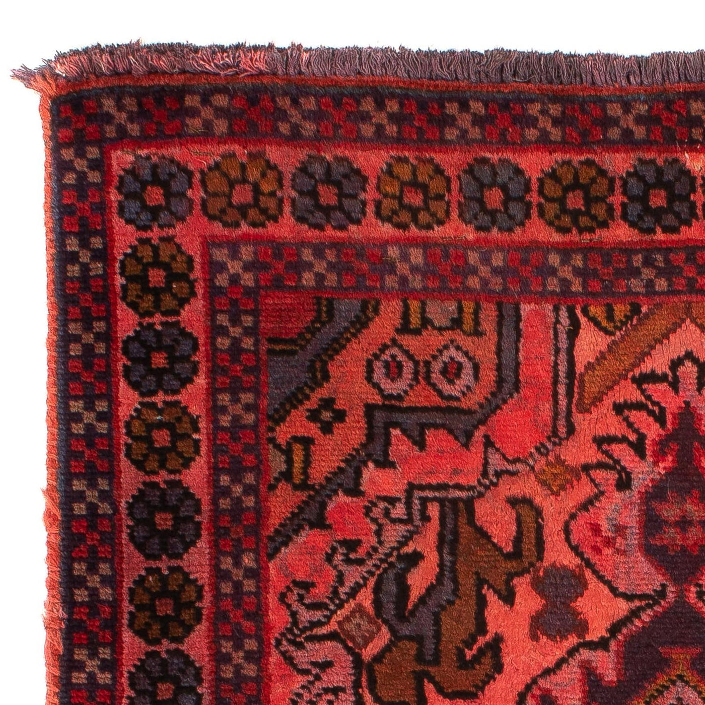 Orientteppich 100 x 66 cm - hellrot